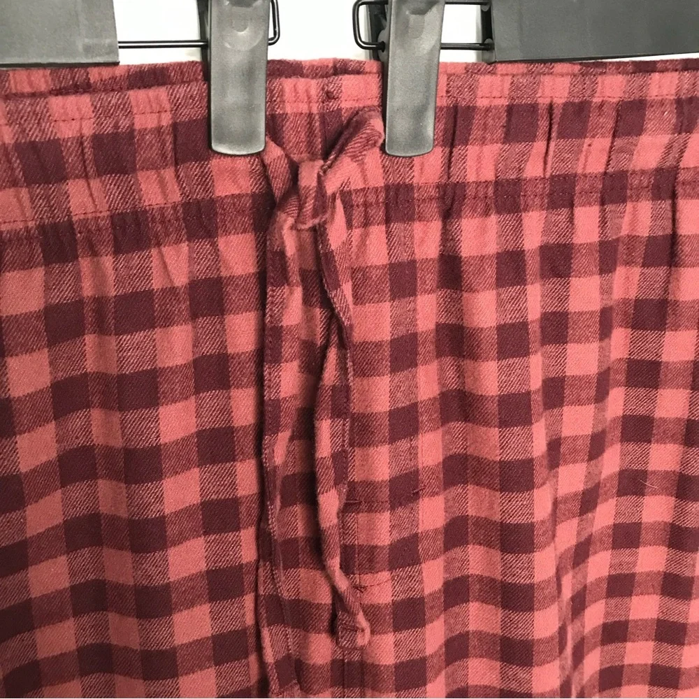NWT Old Navy Double-Brushed Flannel Pajama Pants Men XXXXL 4XL Gingham Pockets